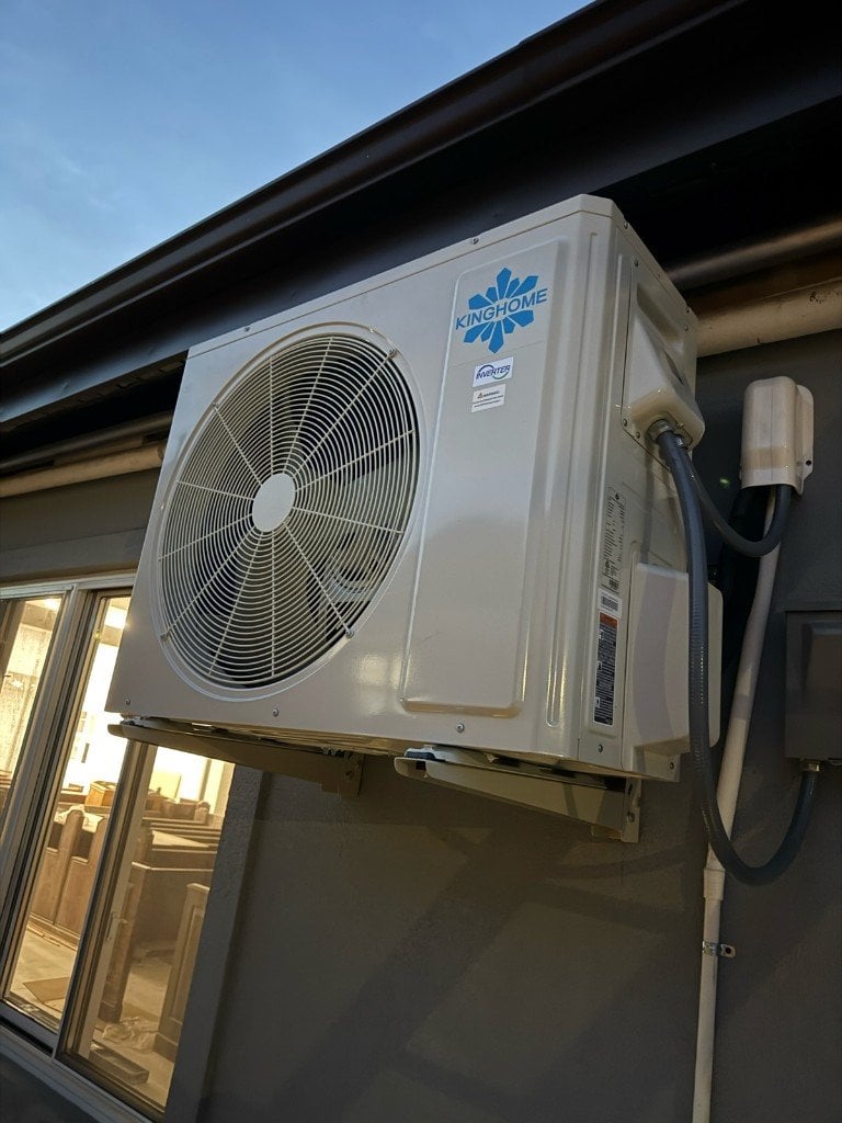 Kinghome wall-mounted mini-split — equipment sales and specification